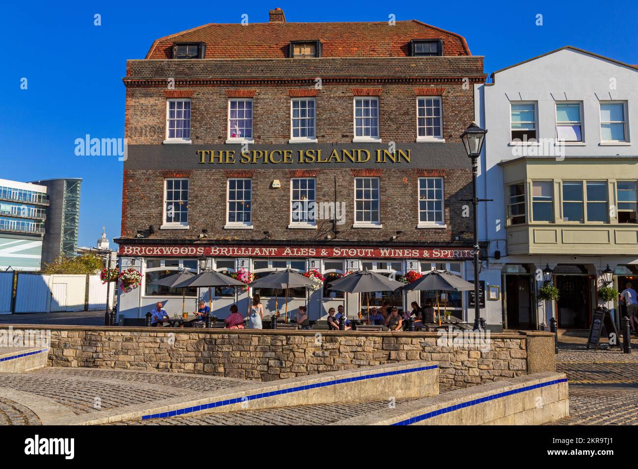 Spice Island Pub, Old Portsmouth, Hampshire, England, Großbritannien Stockfoto