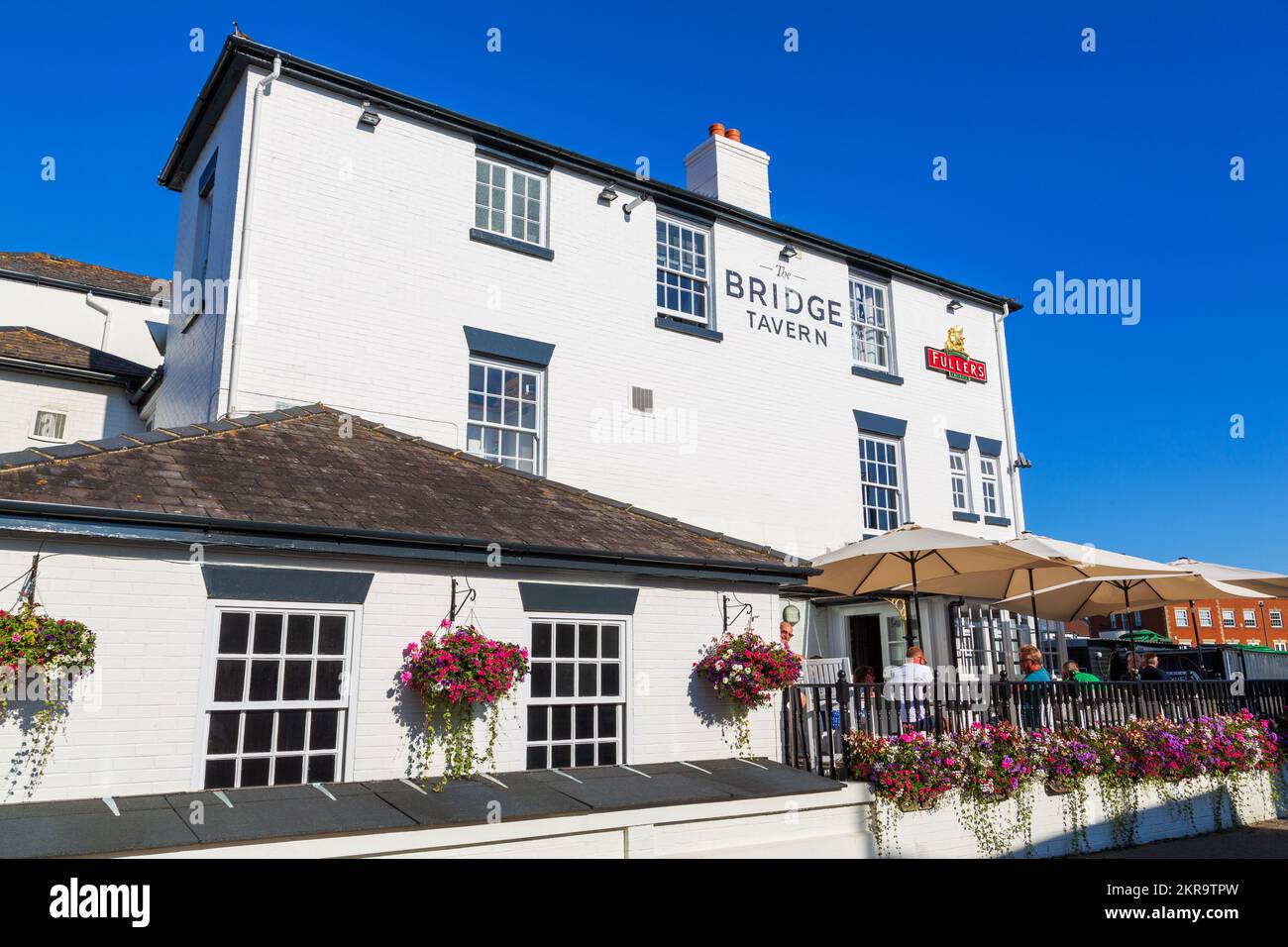 The Bridge Pub, Old Portsmouth, Hampshire, England, Großbritannien Stockfoto