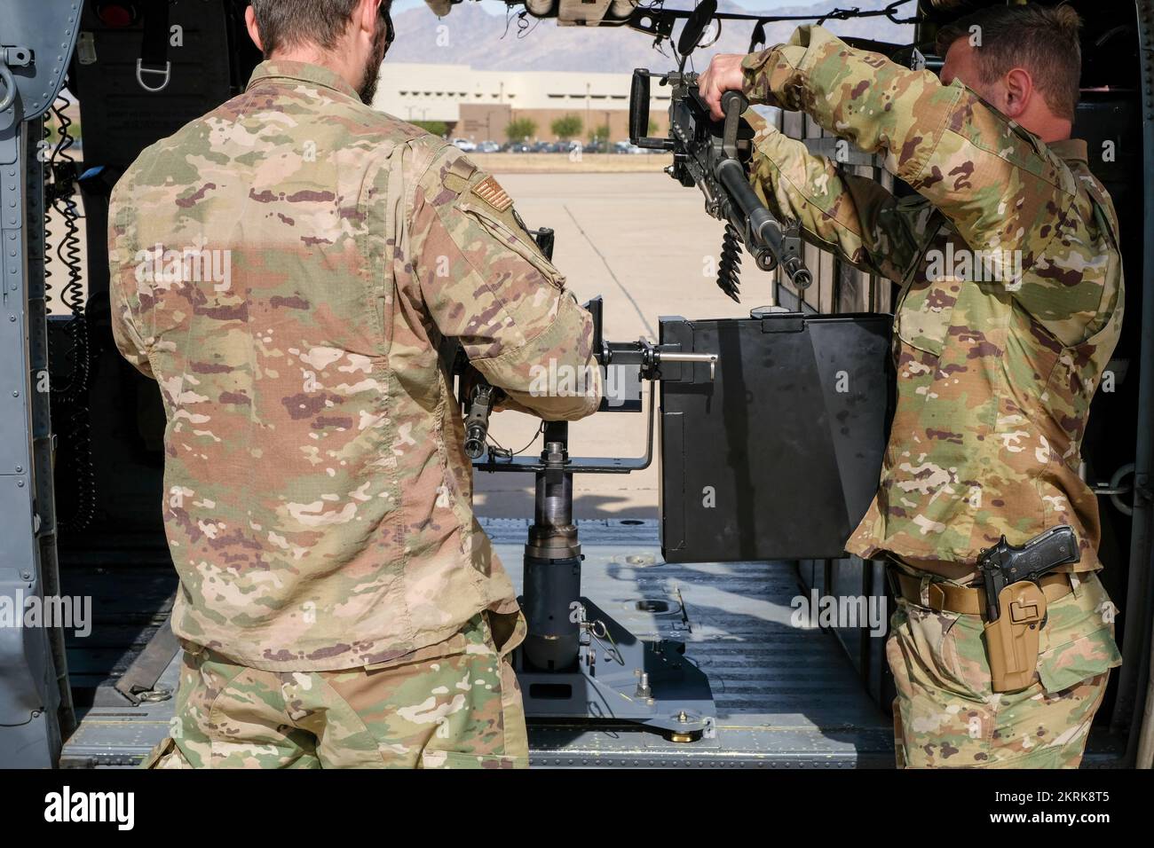 Senior Airman Nathan Scott, Verteidiger der 943d. Sicherheitsstaffel ...