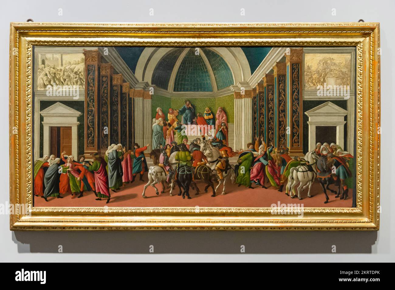 accademia carrara Kunstgalerie: virginia History, sandro botticelli, 1505, bergamo, italien Stockfoto