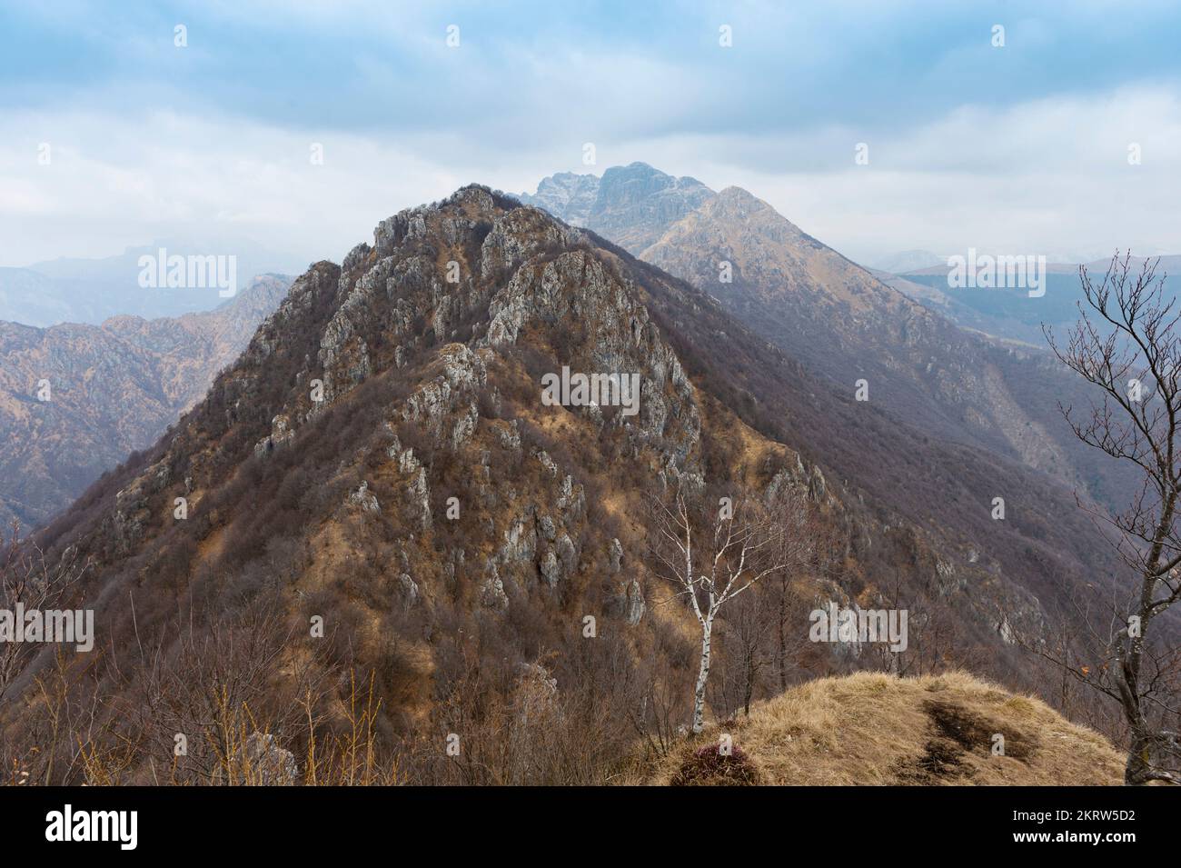 Mount bei resegone mt., pertus, italien Stockfoto