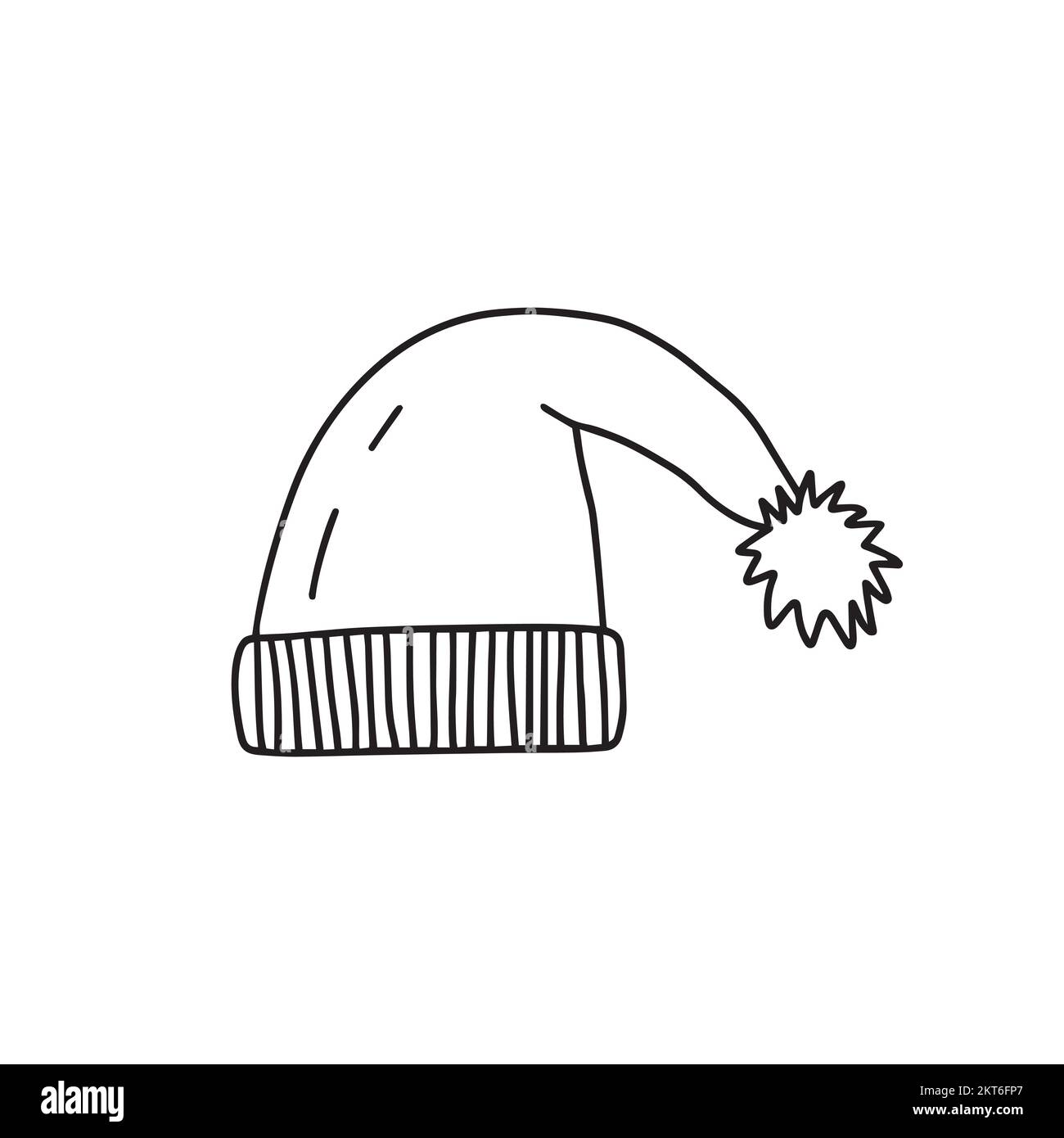 Nikolausmütze Weihnachten Stock Vektor