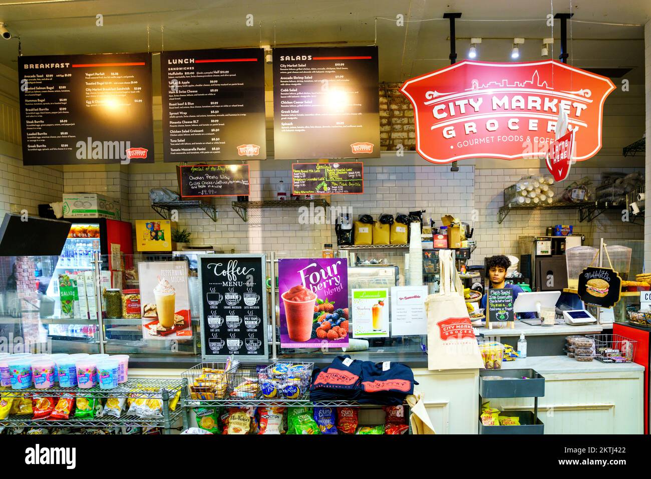 City Market Charleston, South Carolina, Vereinigte Staaten von Amerika Stockfoto