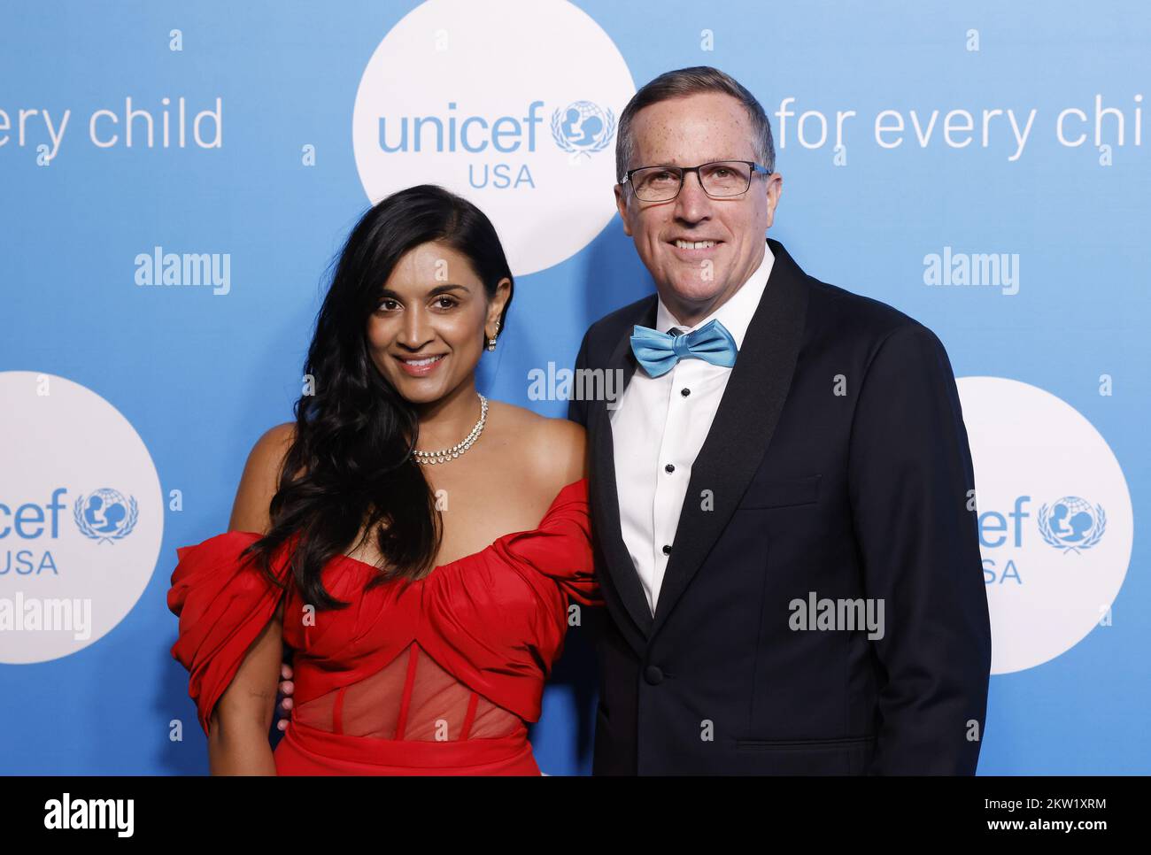New York, Usa. 29.. November 2022. Purvi Padia und Michael J. Nyenhuis