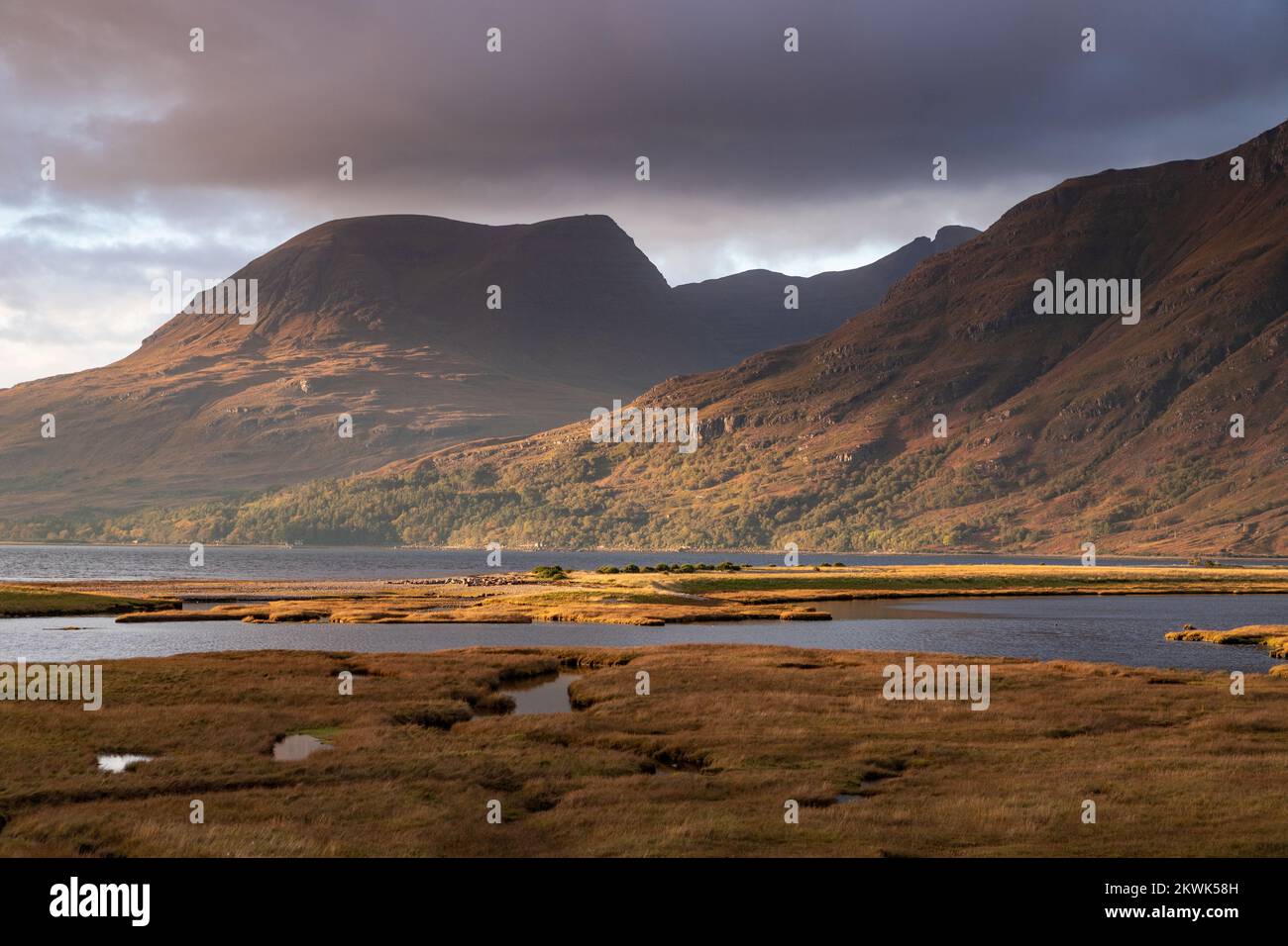 Loch Torridon im Hochland Schottlands Stockfoto