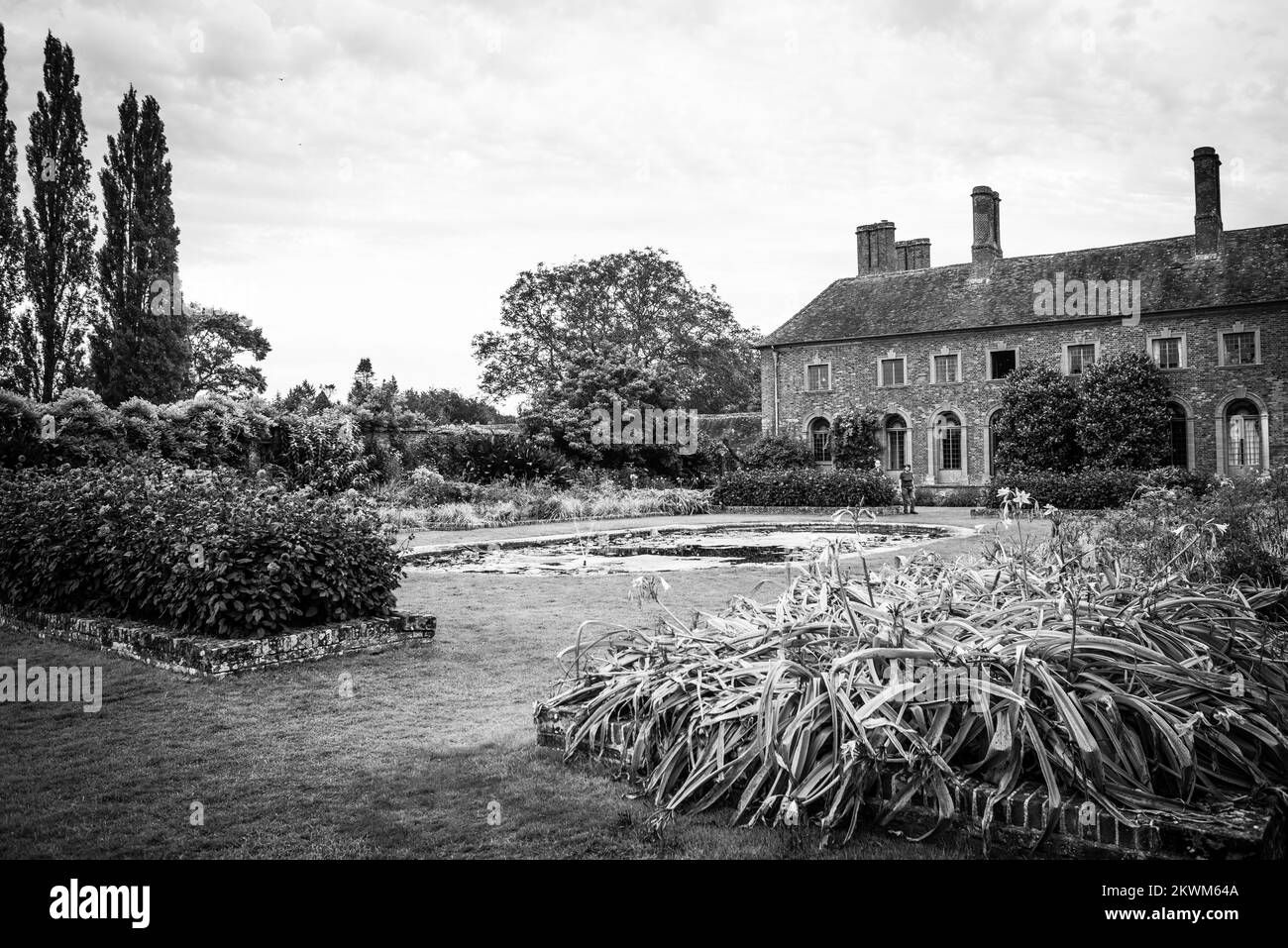 Barrington Court House and Gardens in Somerset. Stockfoto