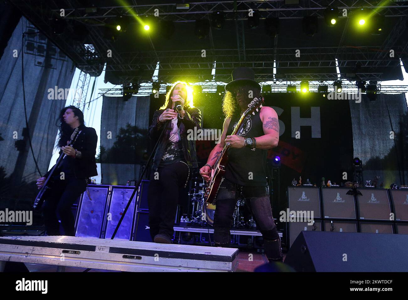 26.06.2015., Zagreb, Kroatien - Konzert Slash Feat Myles Kennedy & die Verschwörer. Foto: Goran Stanzl/PIXSELL Stockfoto