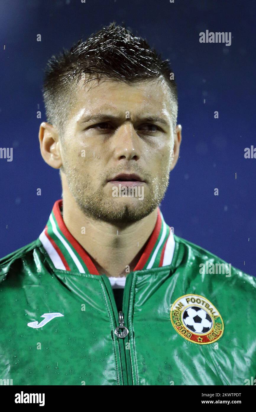 Qualifikationsspiel für die UEFA Euro 2016, Gruppe H, Kroatien - Bulgarien. Strahil Popov. Foto: Goran Stanzl/PIXSELL Stockfoto