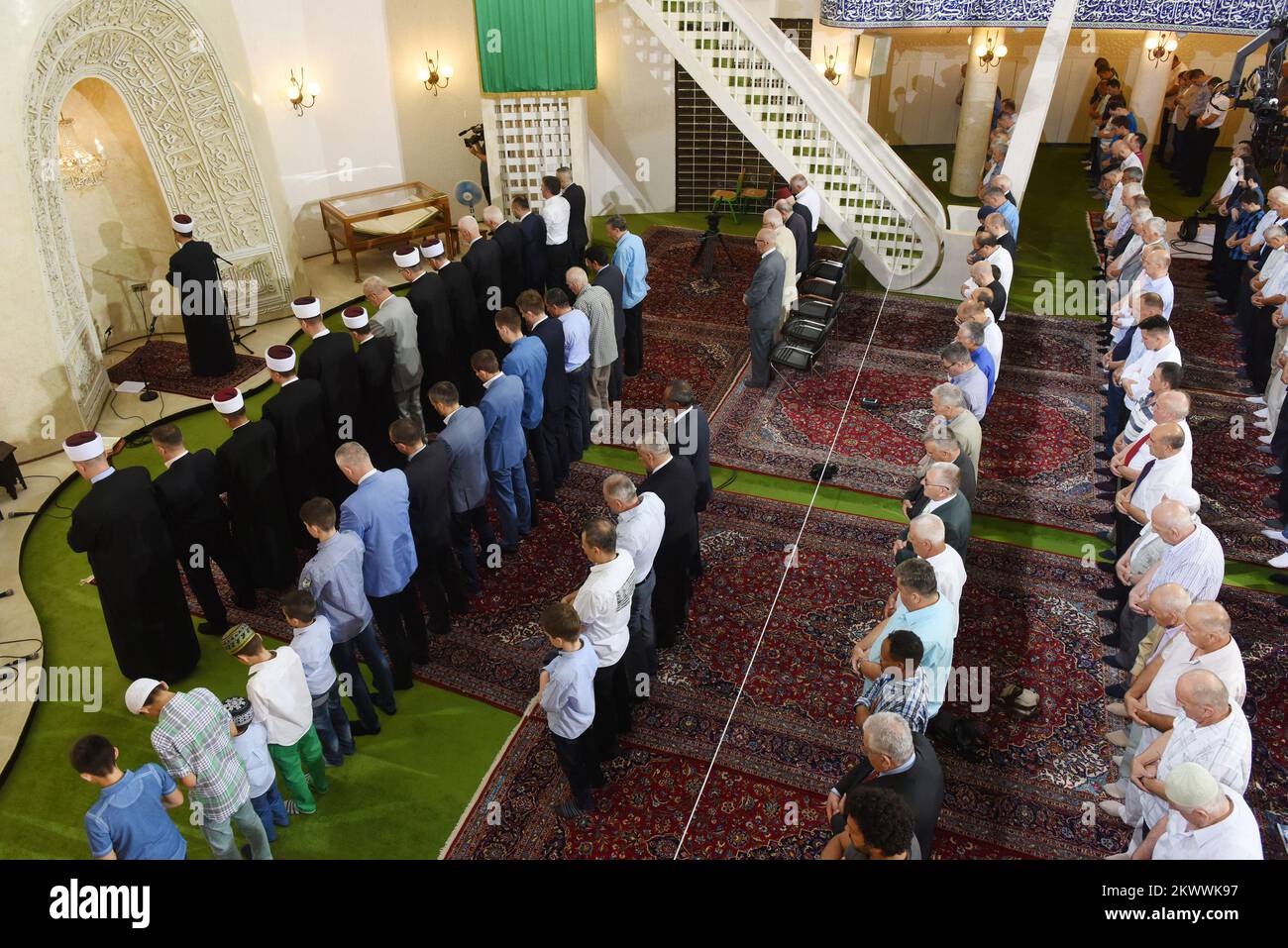 05.07.2016., Zagreb, Kroatien mit sabahnamaz, dem in