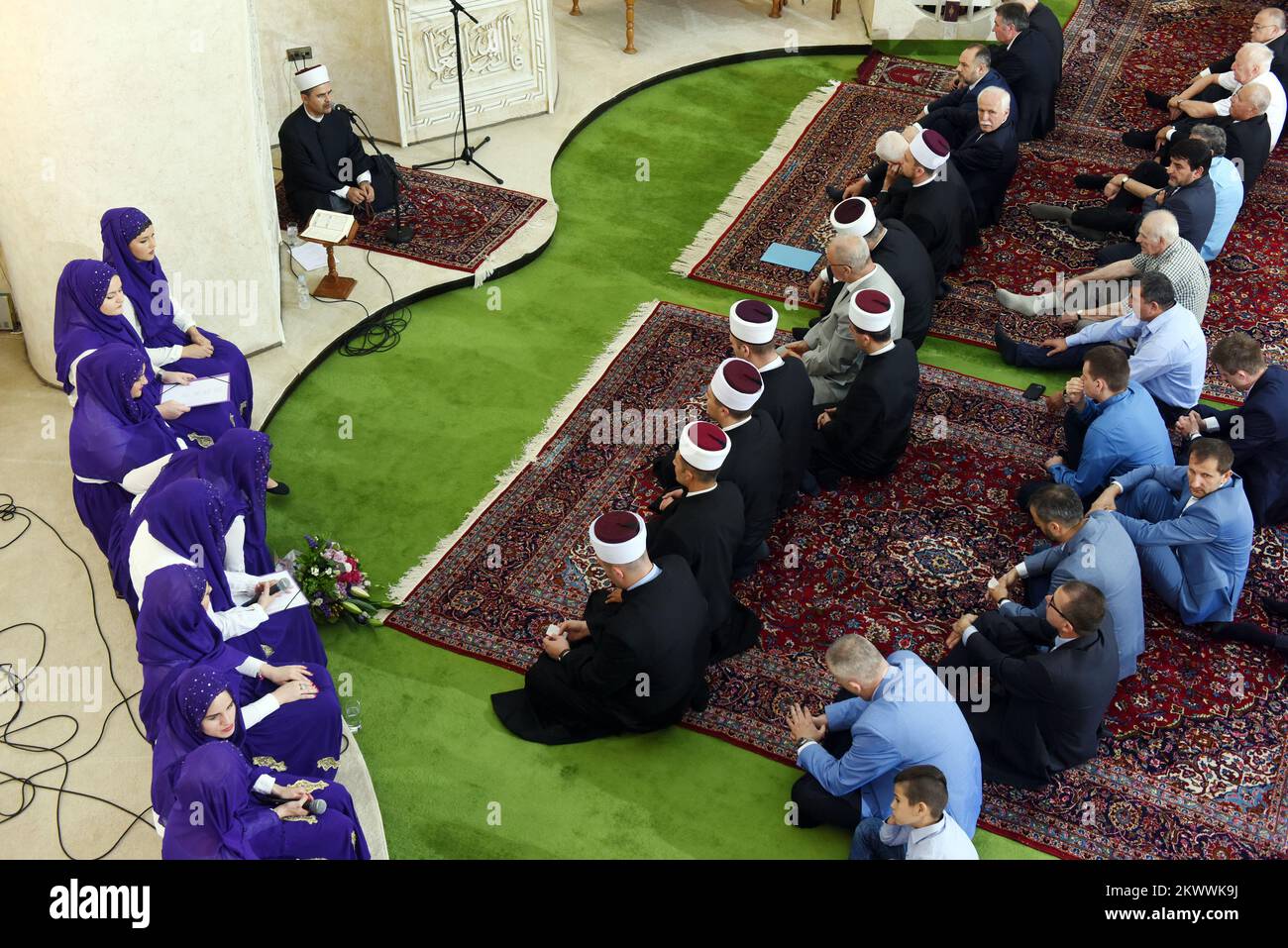05.07.2016., Zagreb, Kroatien mit sabahnamaz, dem in