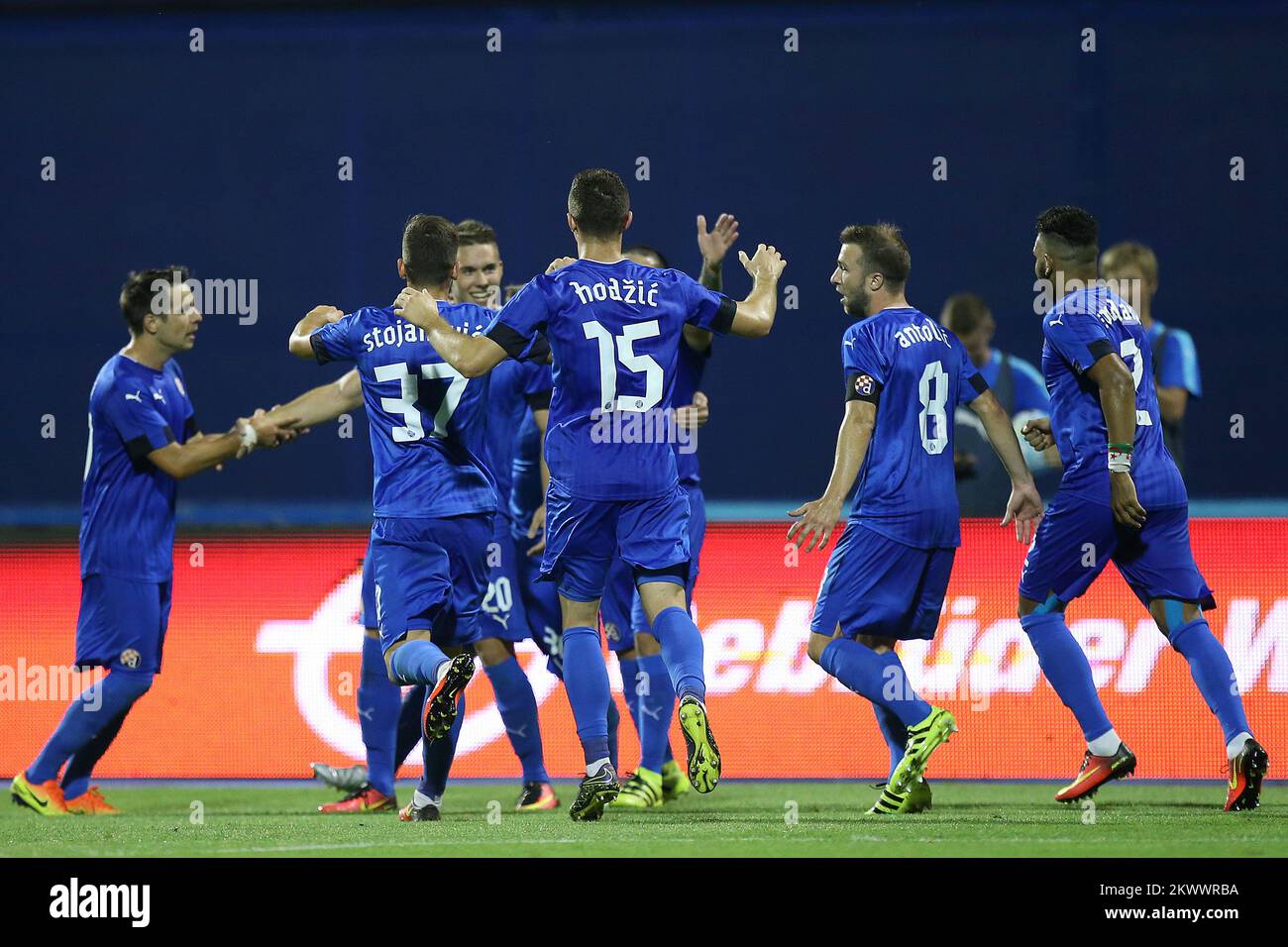 20.07.2016., Stadion Maksimir, Zagreb, Kroatien - Champions League, zweite Qualifikationsrunde, GNK Dinamo - FK Vardar. Marko Pjaca. Stockfoto