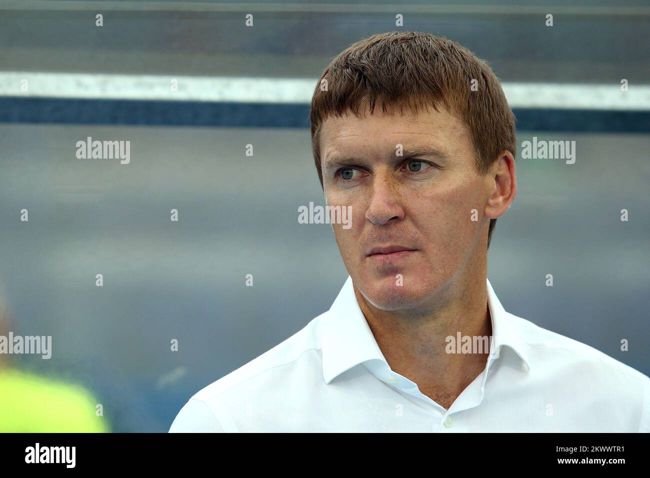 28.07.2016., Kroatien, Maksimir-Stadion, Zagreb - dritte Qualifikationsrunde, Europäischer LeagueNK Lokomotiva - Vorskla Poltava. Vasyl Sachko. Stockfoto