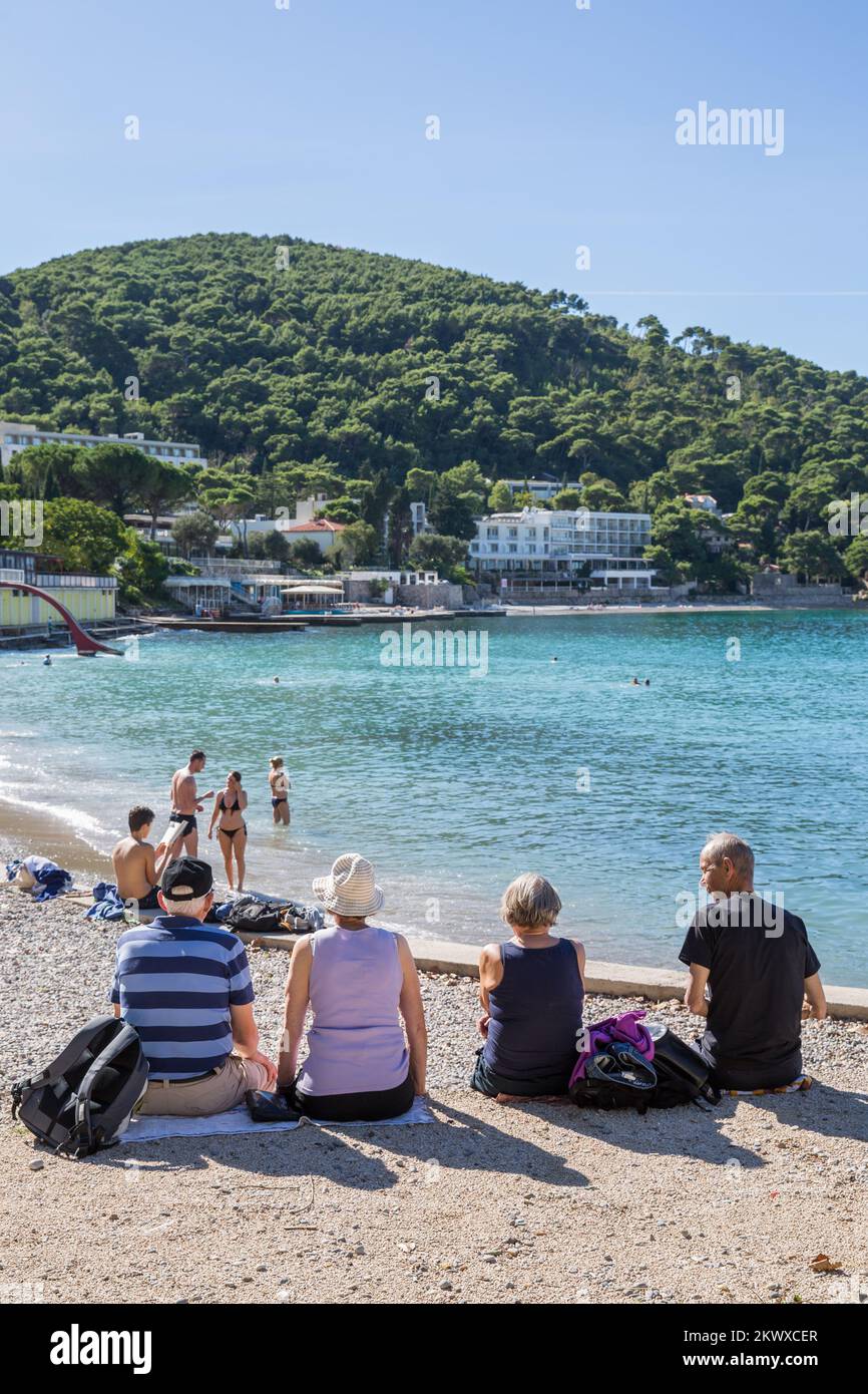 Schöner und sonniger Tag in Dubrovnik. Foto: Grgo Jelavic/PIXSELL Stockfoto