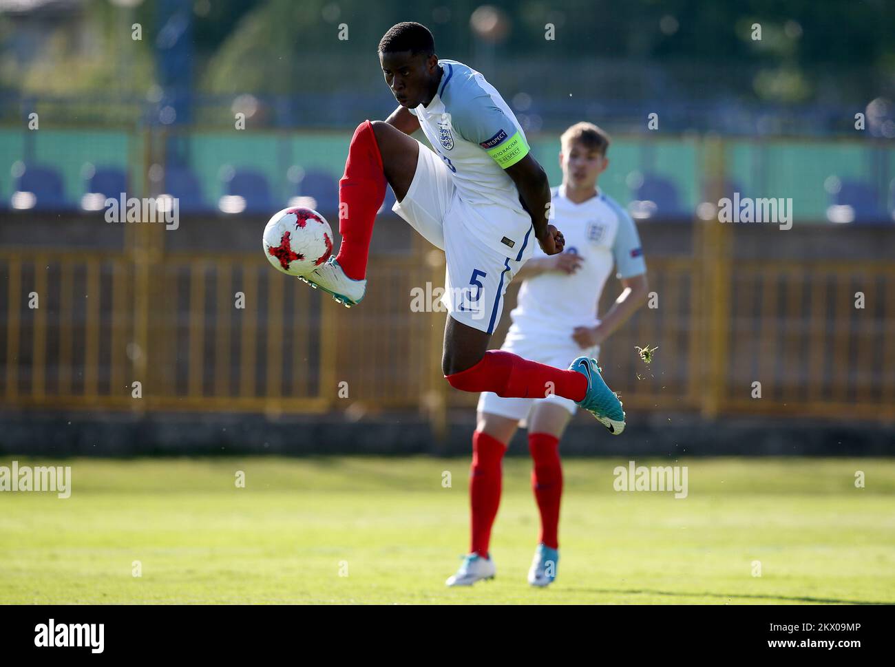 10.05.2017., Zapresic, Kroatien - UEFA European U-17 Championship 2017, Gruppe D, 3.. Runde, England gegen Niederlande. Marc Guehi. Foto: Igor Kralj/PIXSELL Stockfoto