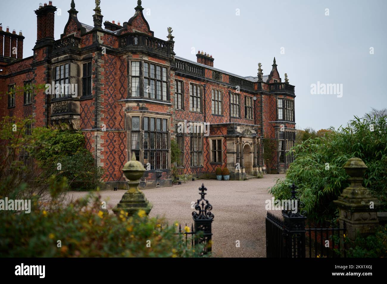 Arley Hall und Gardens House Stockfoto