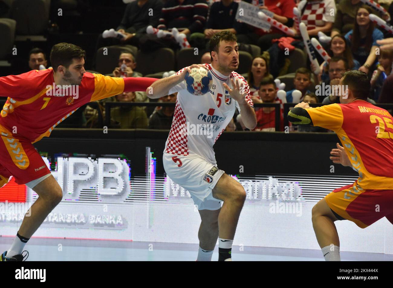05.01.2018., Spaladium Arena, Split, Kroatien Handball Friendly