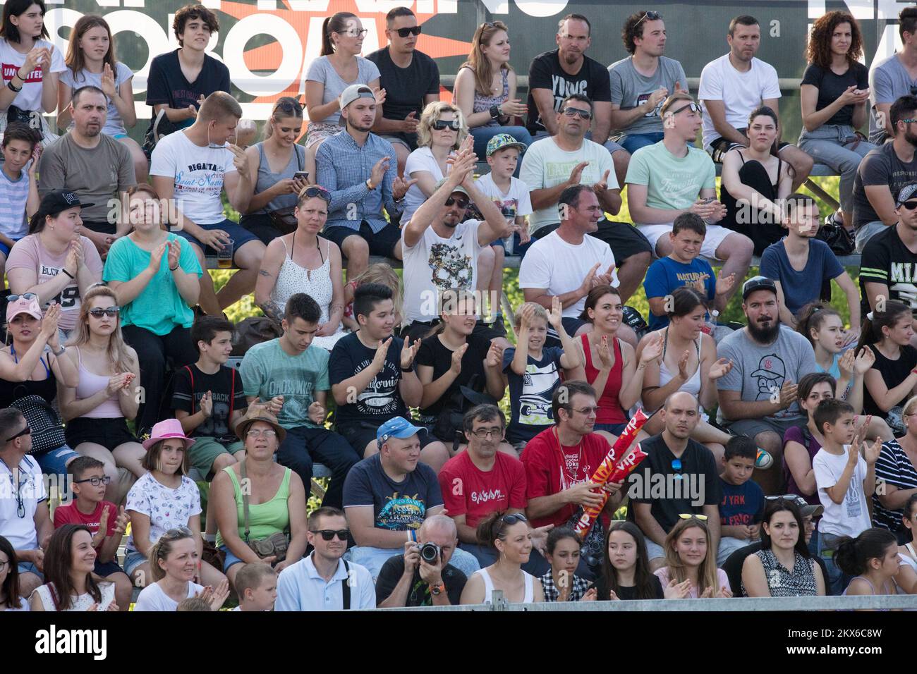 02.06.2018., Osijek , Kroatien - 19. Pannonian Challenge BMX Freestyle Pro. Foto: Dubravka Petric/PIXSELL Stockfoto