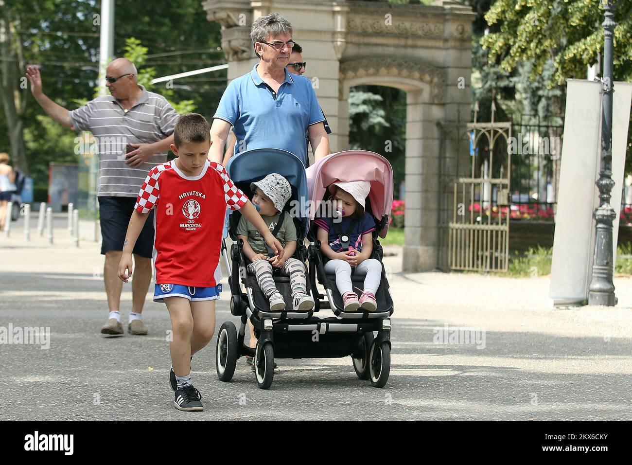 03.06.2018., Zagreb, Kroatien - sonniger Sonntag im Maksimir Park Foto: Goran Stanzl/PIXSELL Stockfoto