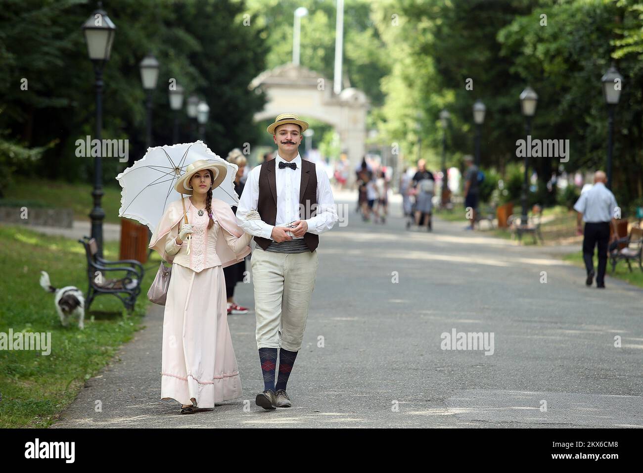 03.06.2018., Zagreb, Kroatien - sonniger Sonntag im Maksimir Park Foto: Goran Stanzl/PIXSELL Stockfoto