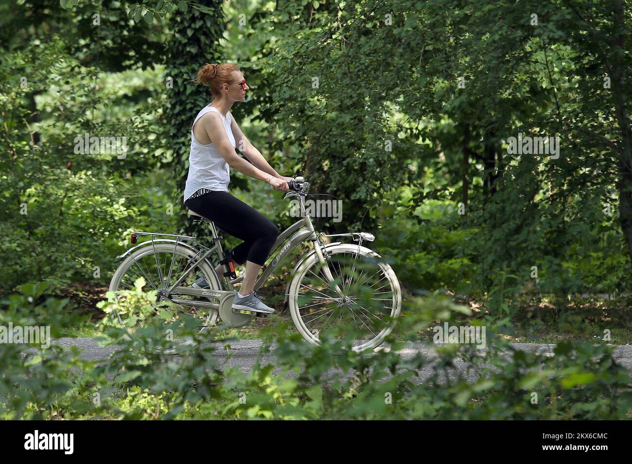 03.06.2018., Zagreb, Kroatien - sonniger Sonntag im Maksimir Park Foto: Goran Stanzl/PIXSELL Stockfoto