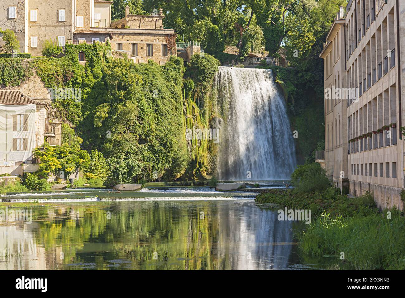 Isola del Liri (Italia) - Una piccola città medievale in Provincia di Frosinone, regione Lazio, Famosa per delle cascate nel Centro storico, 11 Stockfoto