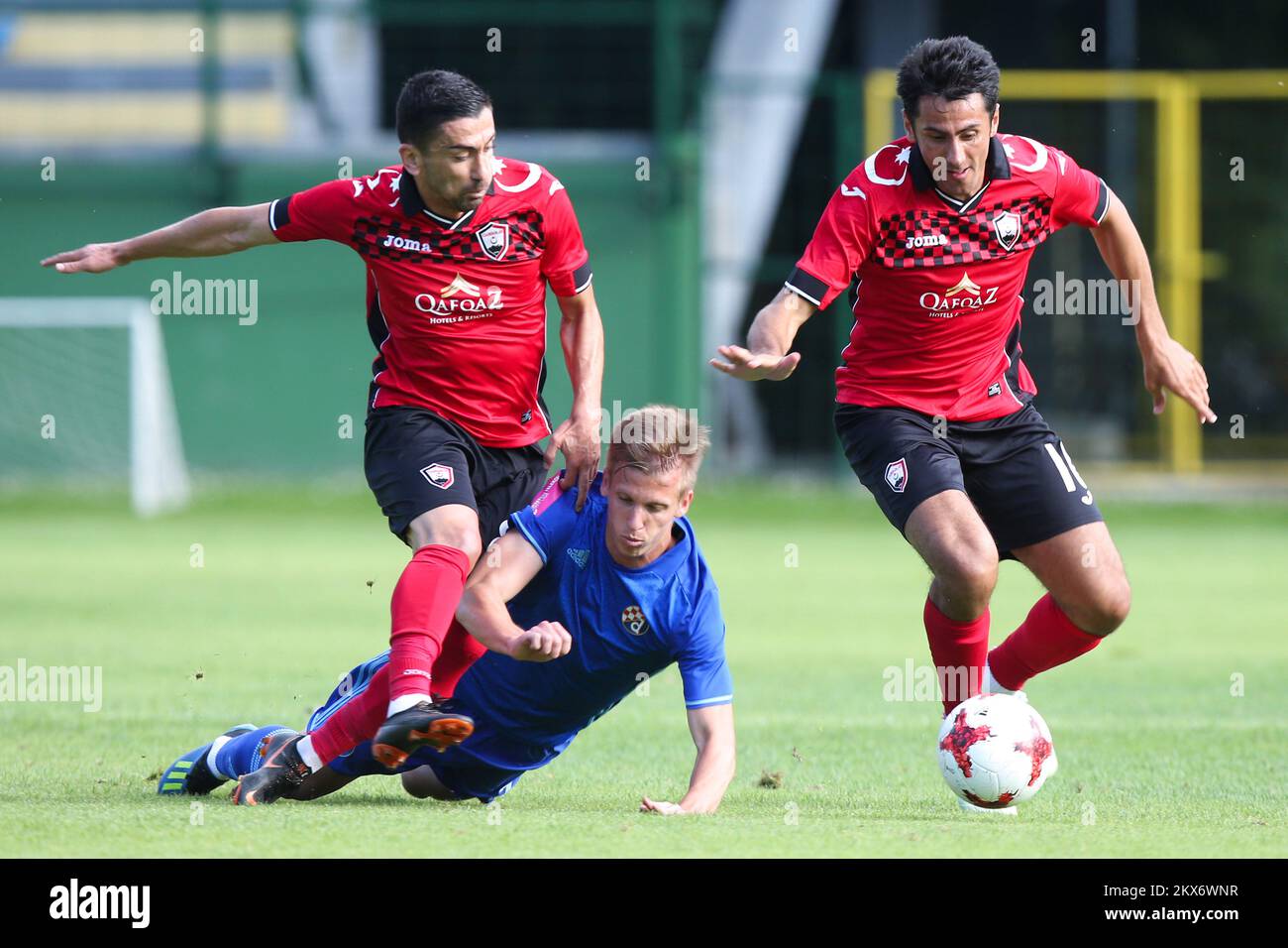 28.06.2018., Stadion Fazanerija, Murska Sobota, Slowenien - Saisonvorbereitung, GNK Dinamo - Gabala FC (Aserbajdzani). Dani Olmo. Foto: Luka Stanzl/PIXSELL Stockfoto