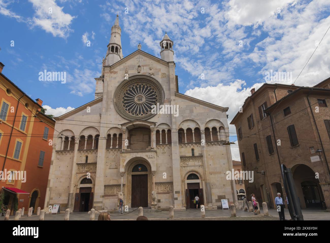 modena duomo santa maria assunta 2 Stockfoto