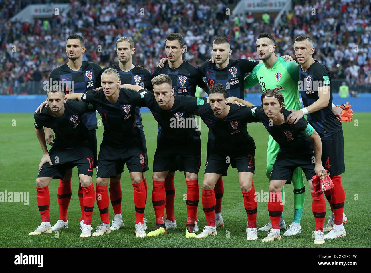 11.07.2018., Luzhniki-Stadion, Moskau, Russland - Halbfinale der Weltmeisterschaft 2018, Kroatien - England. Foto: Igor Kralj/PIXSELL Stockfoto