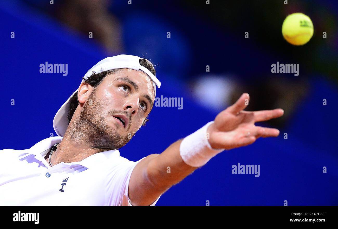 21.07.2018., Umag, Kroatien - 29. Plava laguna Croatia Open Umag. Halbfinale, Marco Cecchinato - Marco Trungelliti. Foto: Igor Soban/PIXSELL Stockfoto