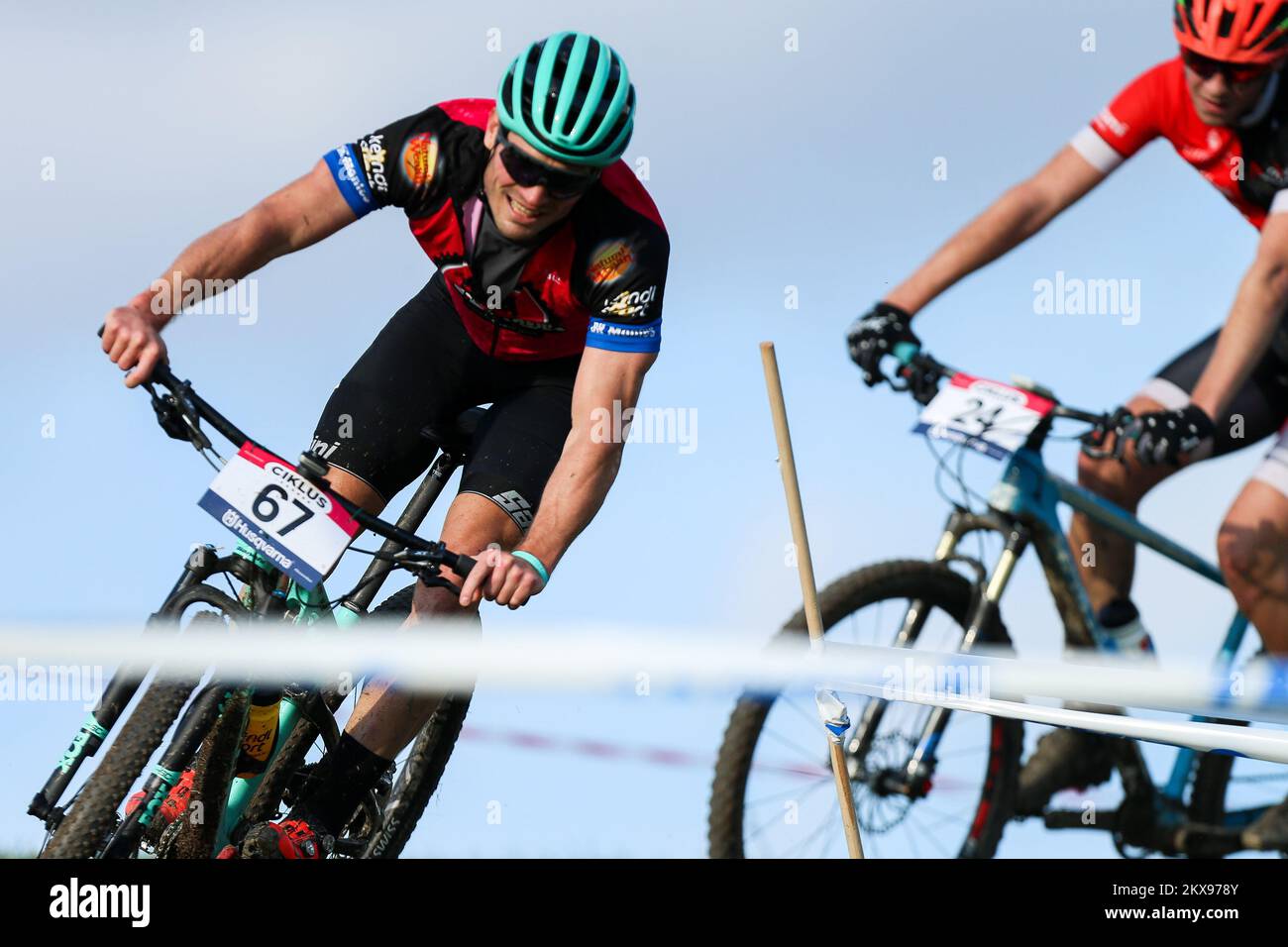 11.11.2018., Zagreb, Kroatien - Cyclocross-Rennen in Jazbina. Foto: Filip Kos/PIXSELL Stockfoto