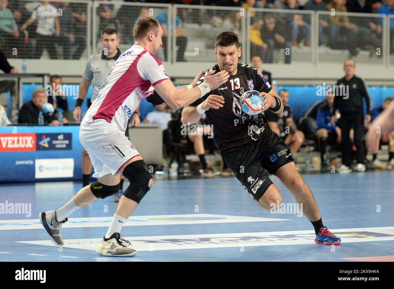 01.12.2018., Arena Varazdin, Varazdin, Kroatien VELUX EHF Champions
