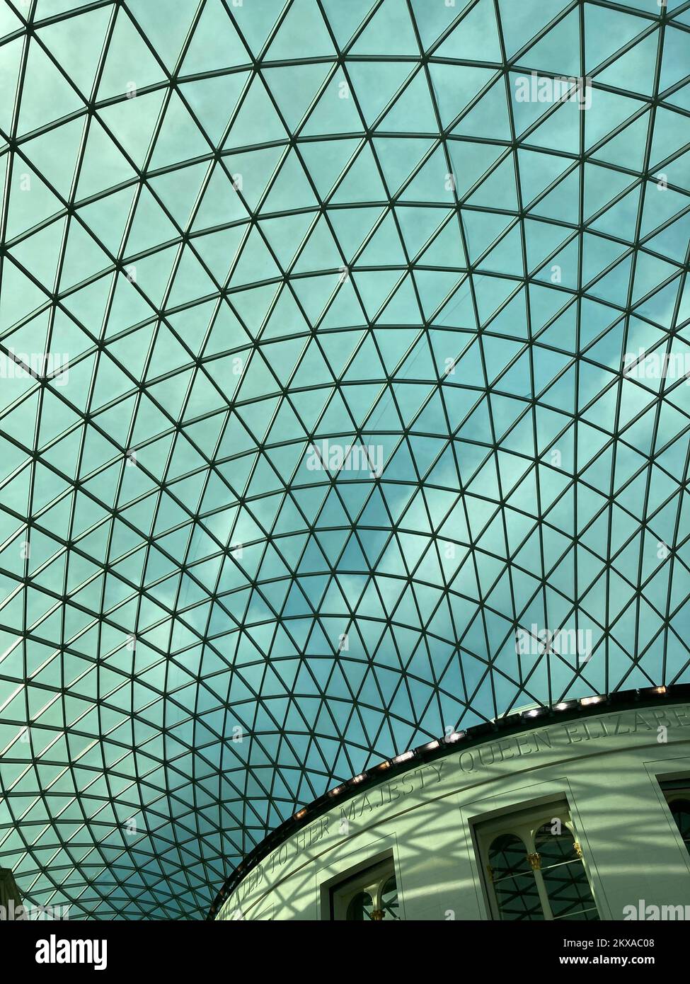 Das British Museum, London Stockfoto