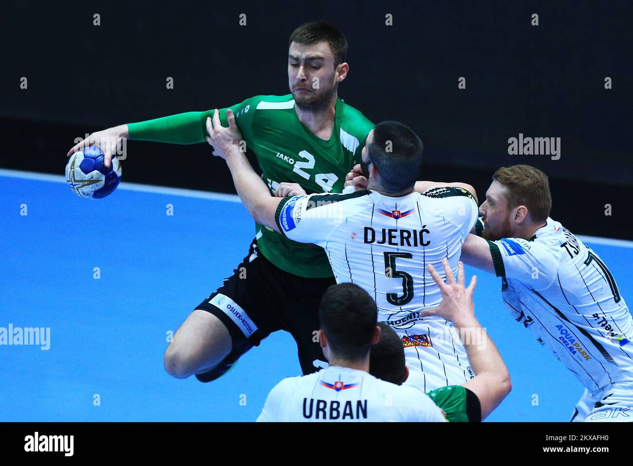 03.02.2019., Nasice, Kroatien - SEHA League, Runde 14, RK Nexe vs. RK Tatran Presov. Vladan Loncar. Foto: Davor Javorovic/PIXSELL Stockfoto