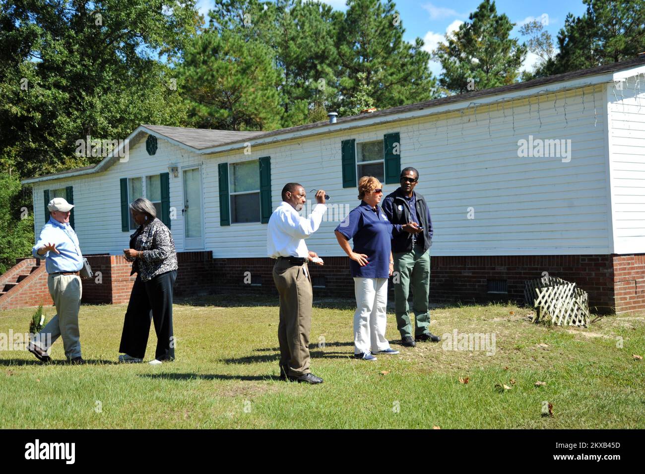 Überschwemmungen Vanceboro, N.C., 6. Oktober 2010 FEMA Federal