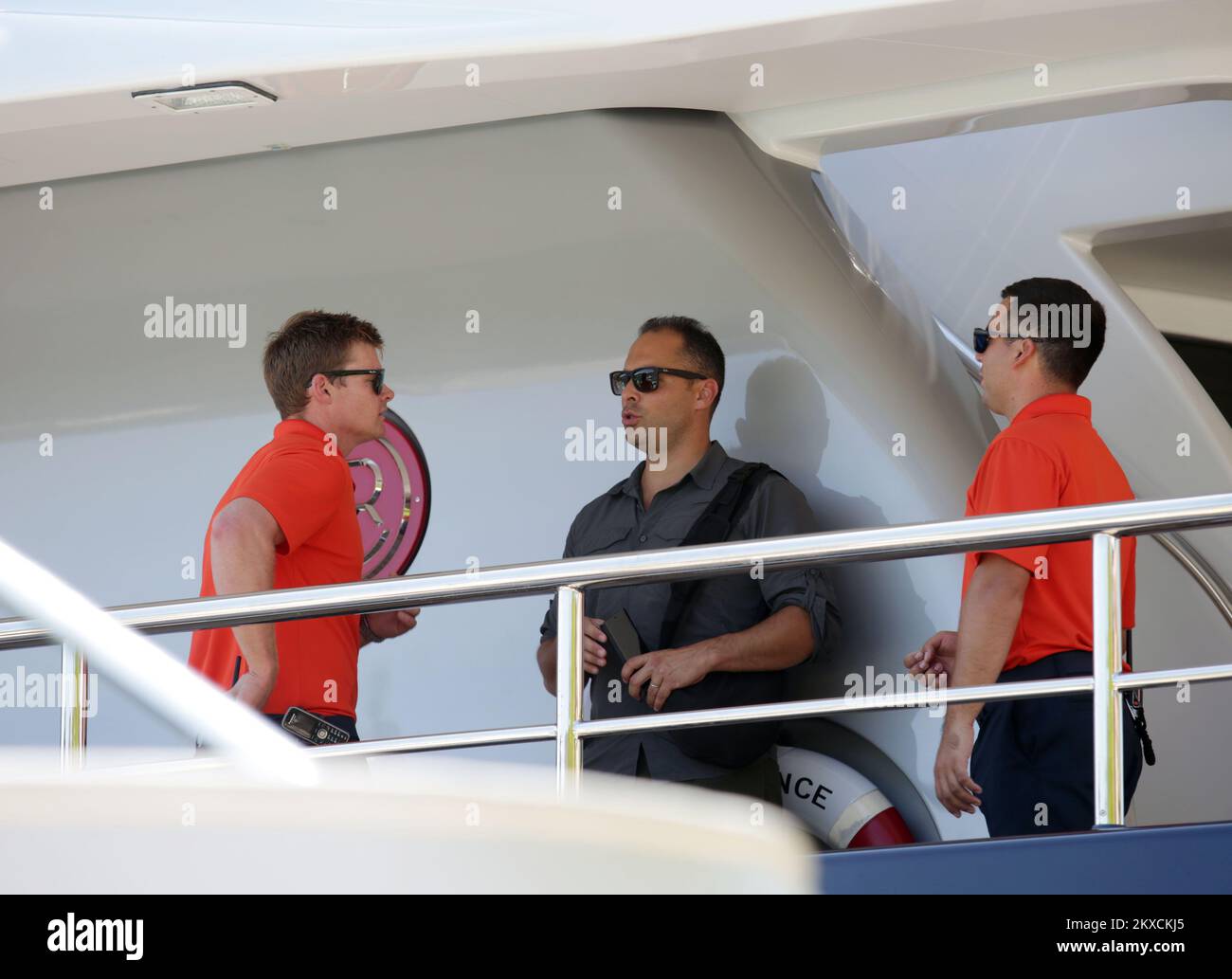 15.08.2019., Skradin, Kroatien Prinz Albert II Von Monaco mit der