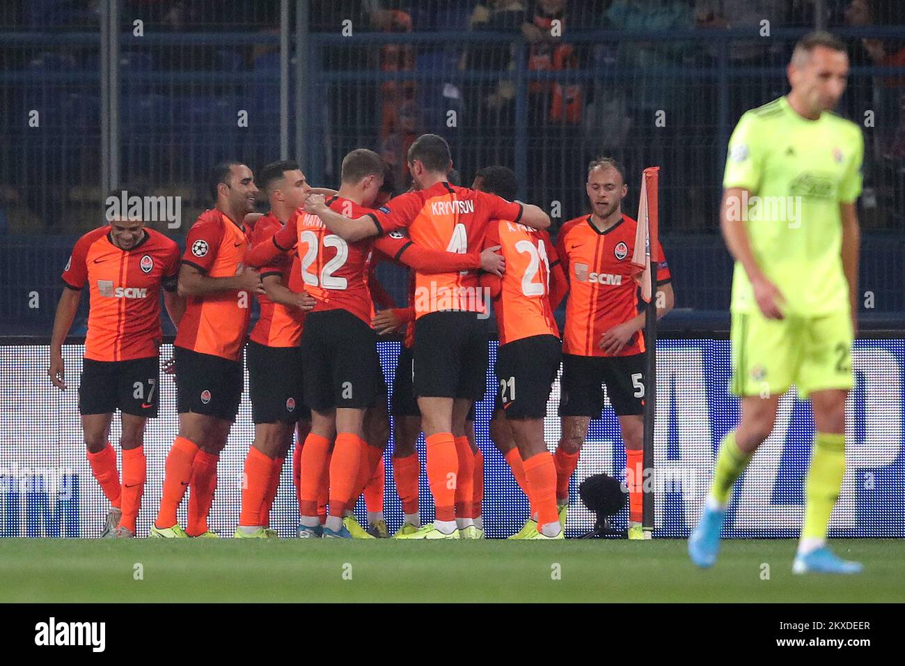 22.10.2019., Ukraine, Harkiv, OSK Metalist Stadium - UEFA Champions League, Gruppe C, 3.. Runde, FC Shakhtar Donetsk - GNK Dinamo. Foto: Goran Stanzl/PIXSELL Stockfoto