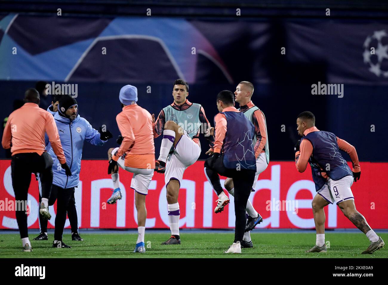 11.12.2019., Kroatien, Zagreb, Stadion Maksimir - UEFA Champions League, Gruppe C, Runde 6, GNK Dinamo - Manchester City. Foto: Goran Stanzl/PIXSELL Stockfoto