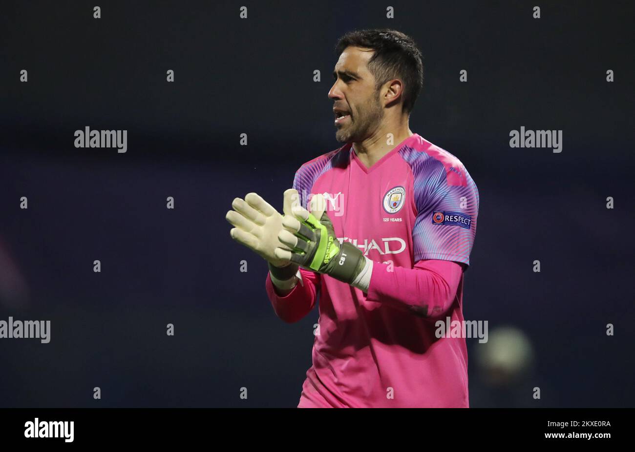 11.12.2019., Kroatien, Zagreb, Stadion Maksimir - UEFA Champions League, Gruppe C, Runde 6, GNK Dinamo - Manchester City. Claudio Bravo Foto: Igor Kralj/PIXSELL Stockfoto