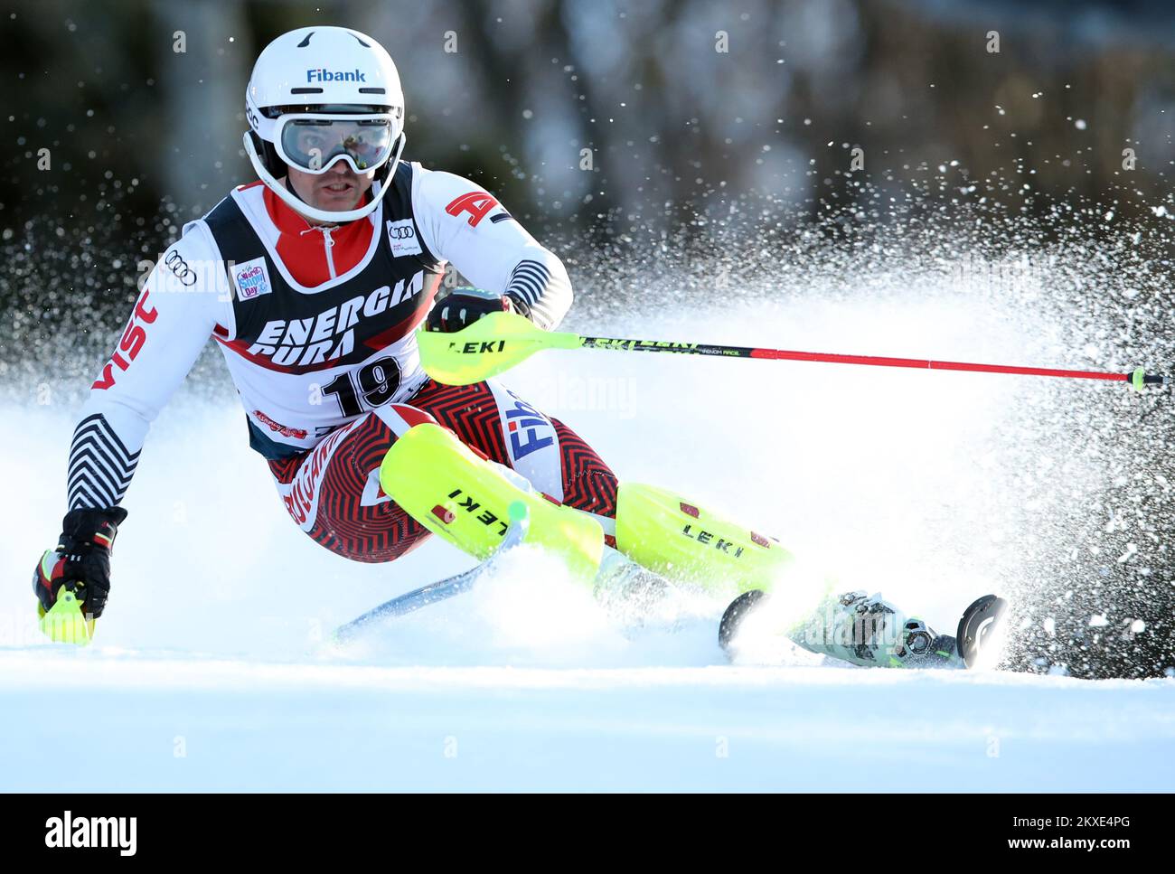 05.01.2020., Zagreb, Kroatien - Audi FIS Weltmeisterschaft, Männer Slalom am Sljeme Berg. Foto: Goran Stanzl/PIXSELL Stockfoto