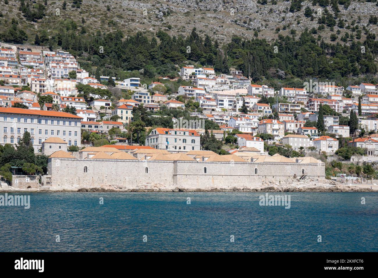 15.04.2020., Dubrovnik, Kroatien - Sonnentag in Dubrobnik während der Krise COVID19 Foto: Grgo Jelavic/PIXSELL Stockfoto