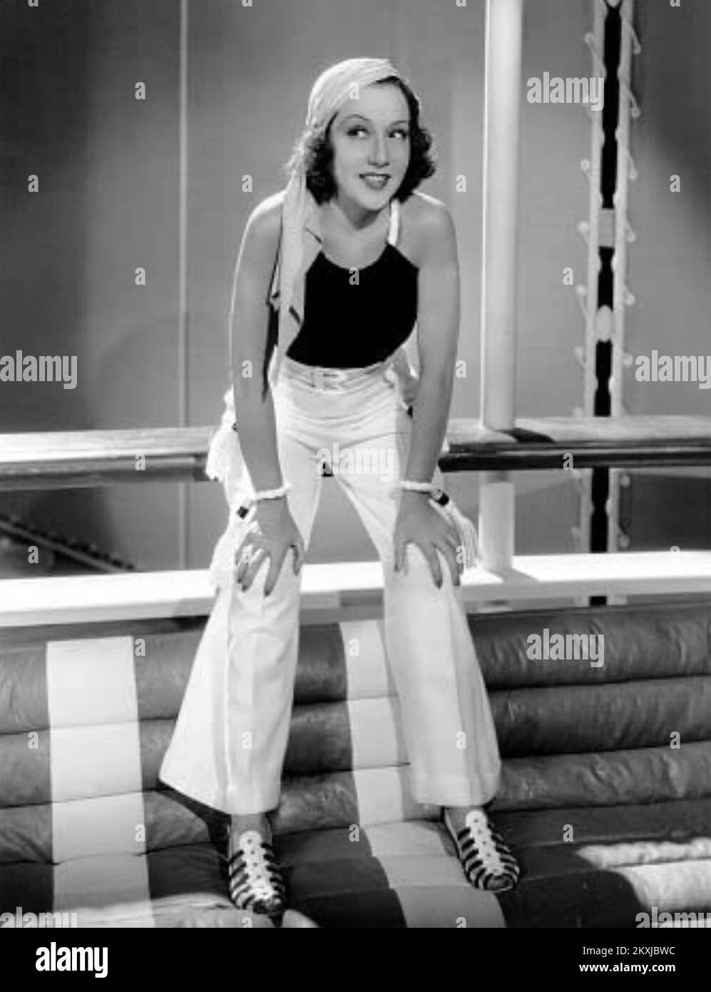 ALLES GEHT IN 1936 Paramount Pictures Film mit Ethel Merman Stockfoto