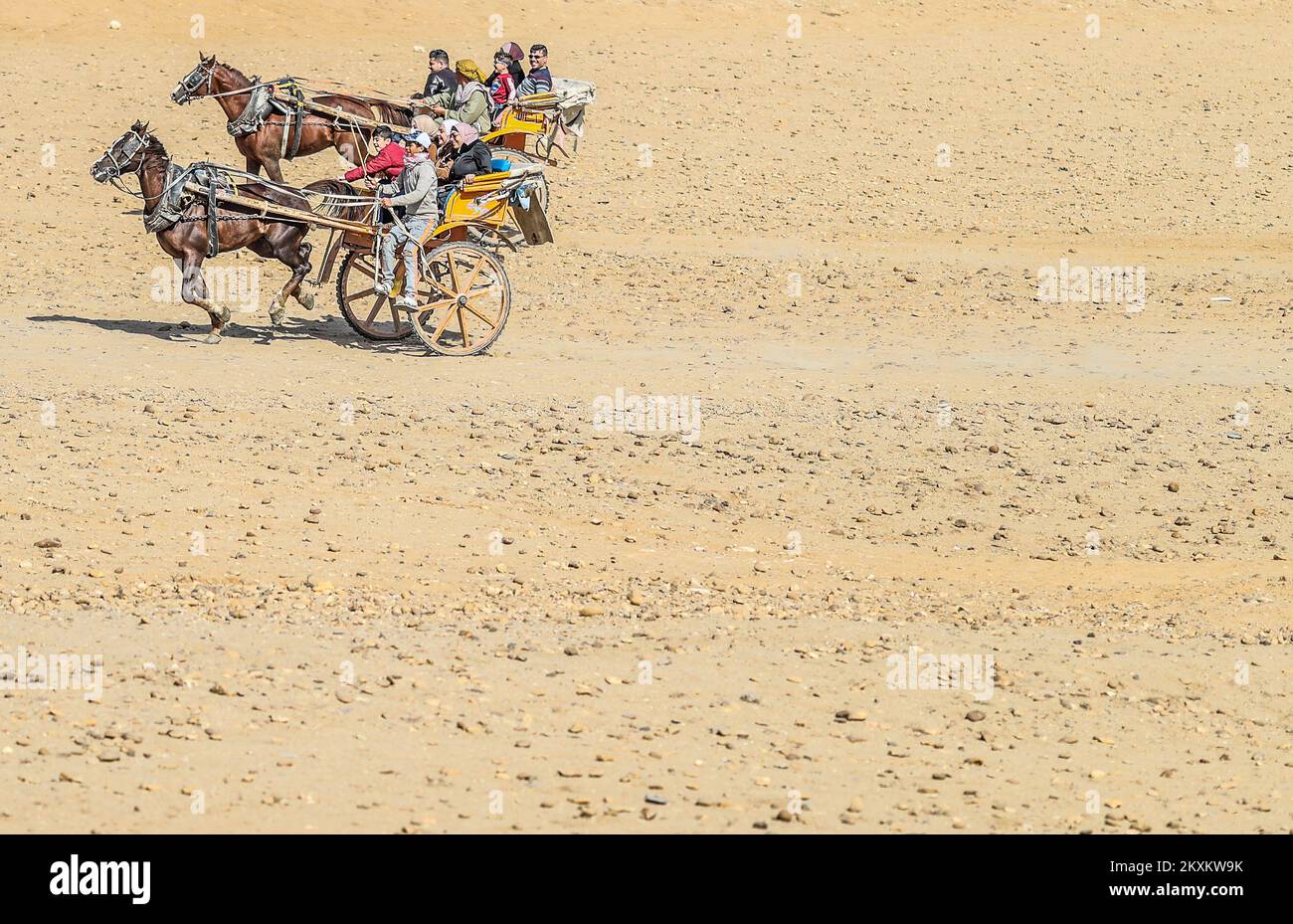 Die große Pyramide von Gizeh ist die älteste und größte der drei