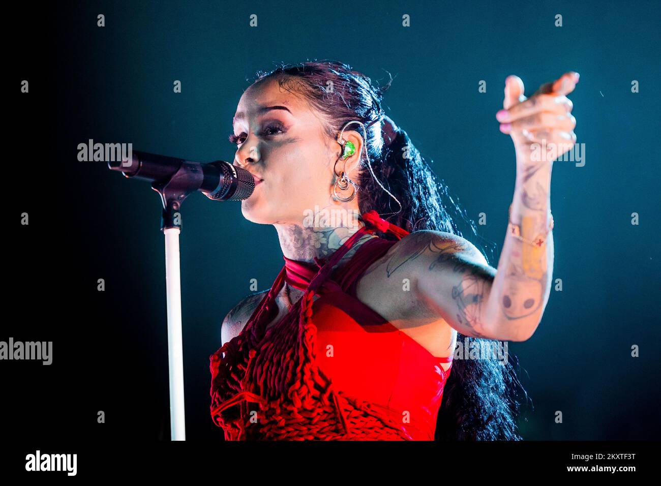 Italien 29. November 2022 Kehlani - Blue Water Road - live in Fabrique in Mailand © Andrea Ripamonti / Alamy Stockfoto