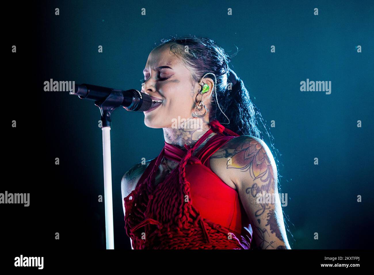 Italien 29. November 2022 Kehlani - Blue Water Road - live in Fabrique in Mailand © Andrea Ripamonti / Alamy Stockfoto