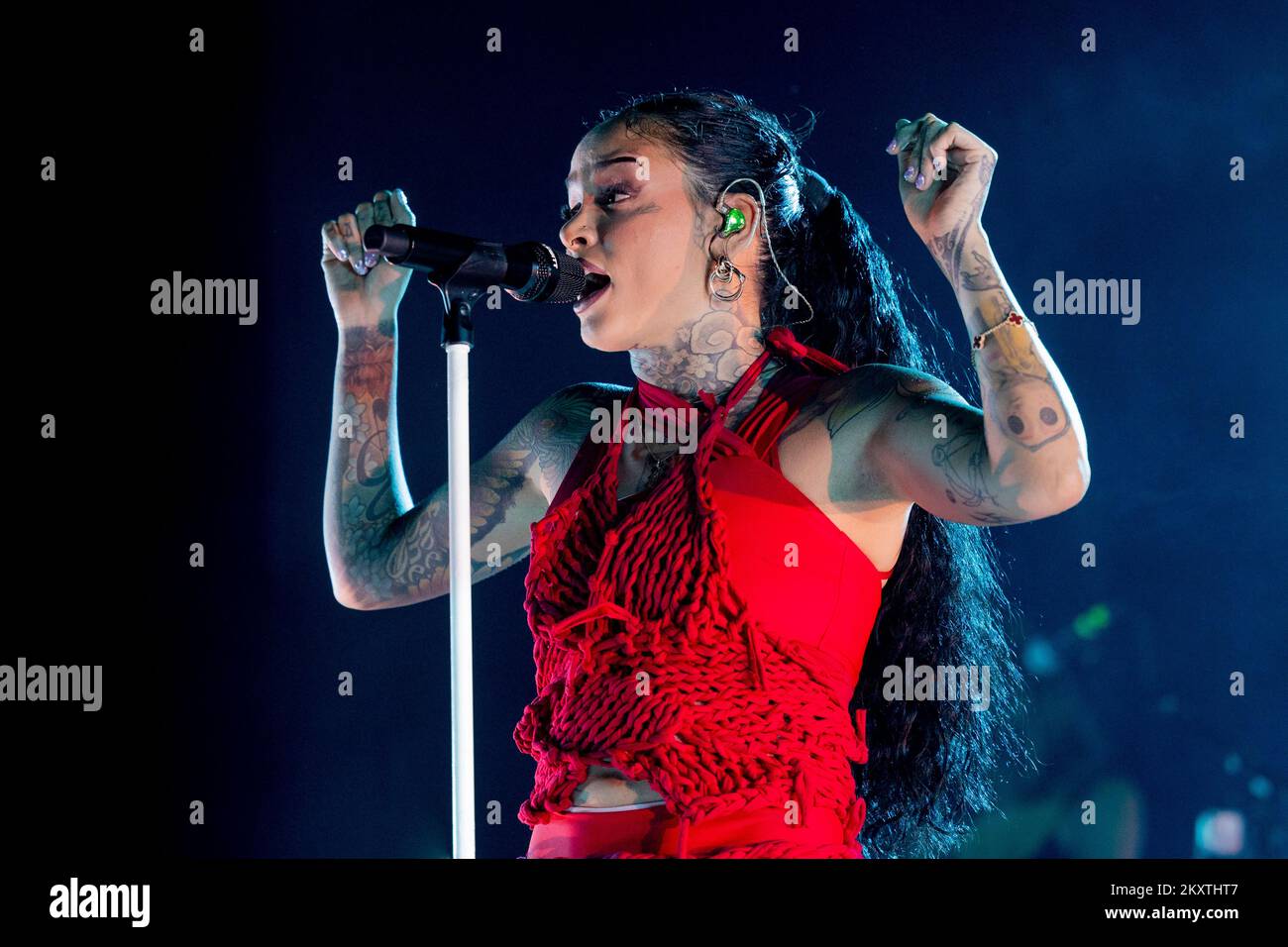 Italien 29. November 2022 Kehlani - Blue Water Road - live in Fabrique in Mailand © Andrea Ripamonti / Alamy Stockfoto