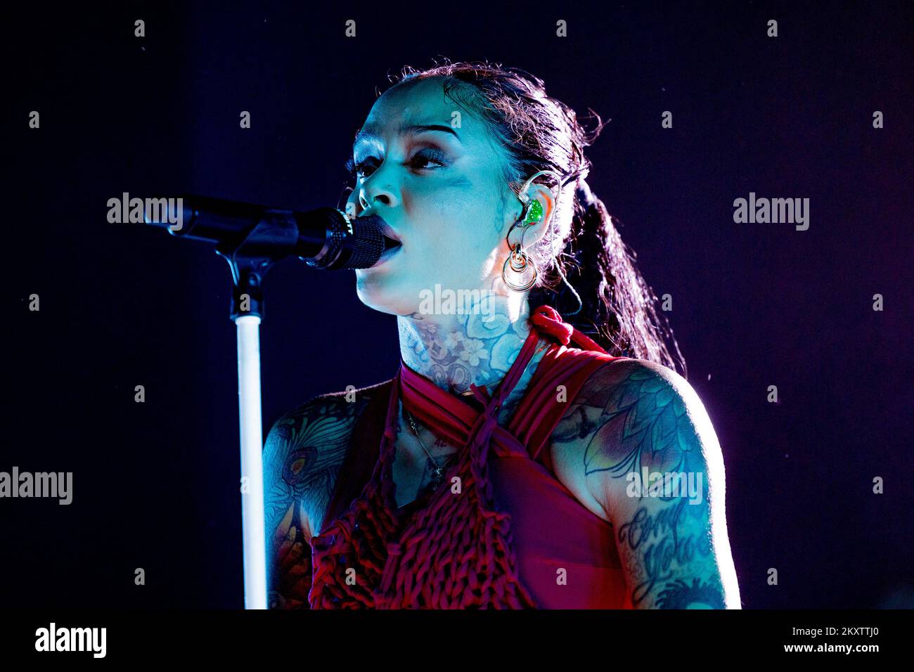 Italien 29. November 2022 Kehlani - Blue Water Road - live in Fabrique in Mailand © Andrea Ripamonti / Alamy Stockfoto