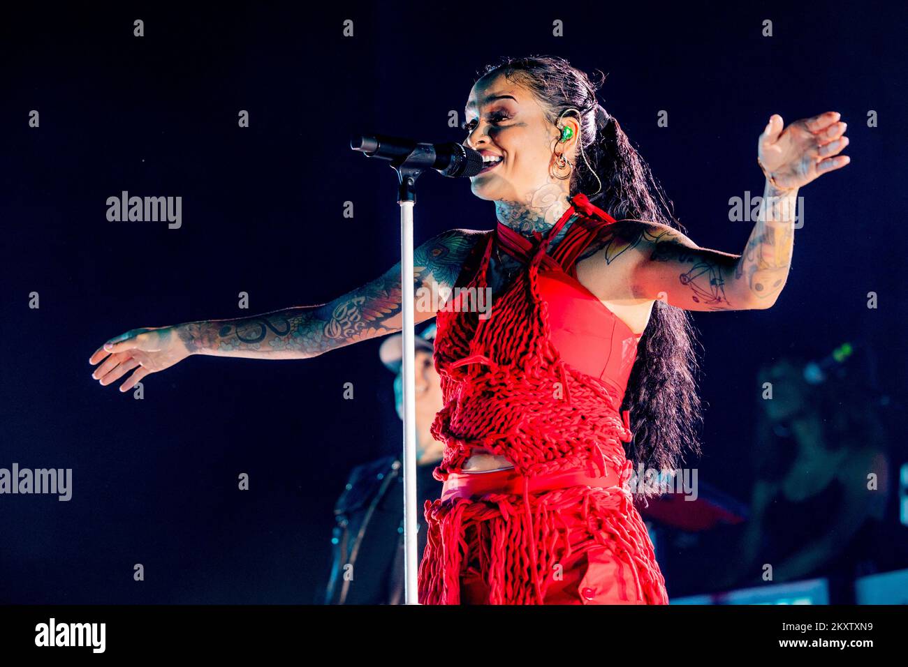 Italien 29. November 2022 Kehlani - Blue Water Road - live in Fabrique in Mailand © Andrea Ripamonti / Alamy Stockfoto