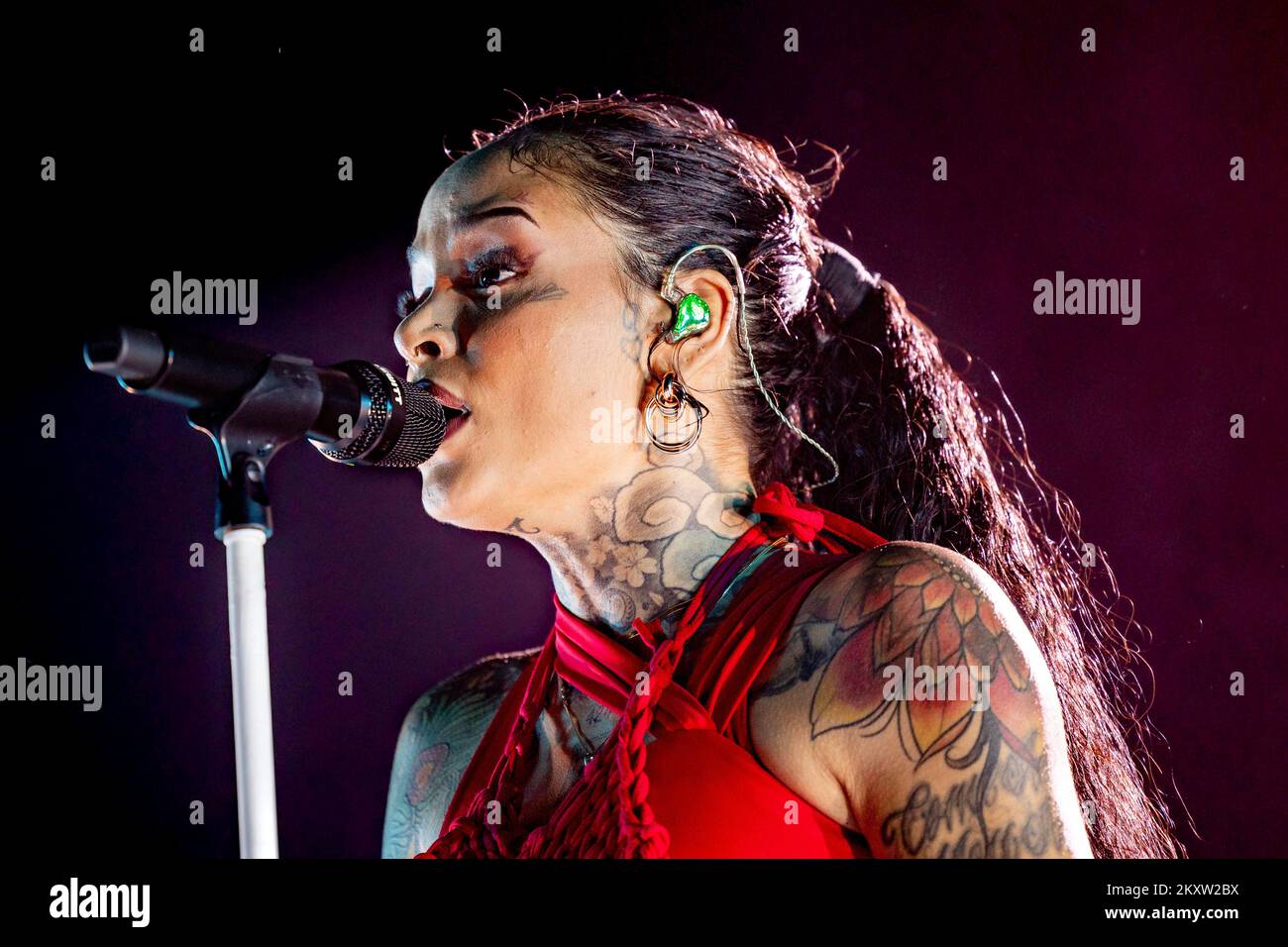 Italien 29. November 2022 Kehlani - Blue Water Road - live in Fabrique in Mailand © Andrea Ripamonti / Alamy Stockfoto