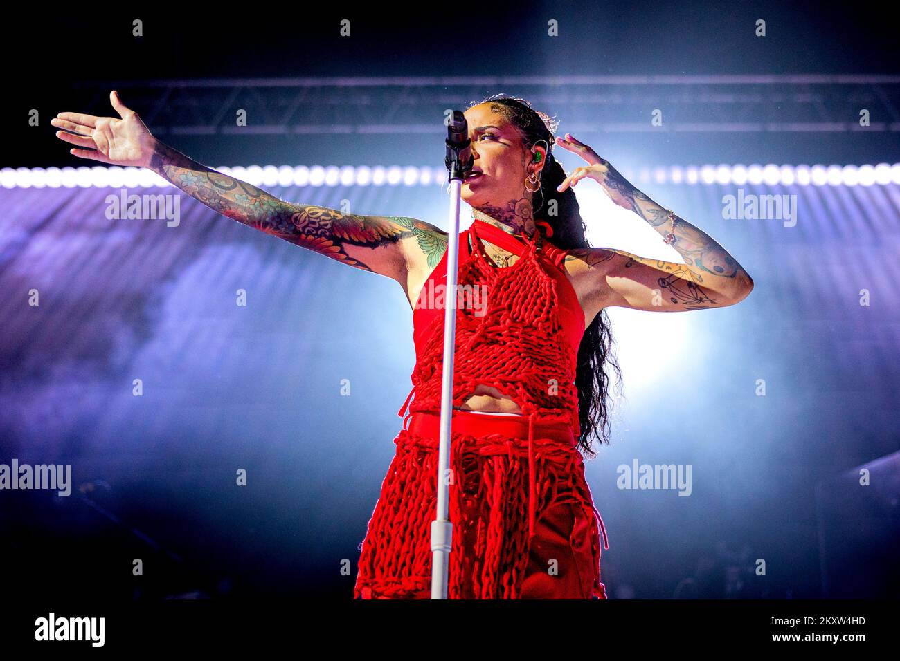 Italien 29. November 2022 Kehlani - Blue Water Road - live in Fabrique in Mailand © Andrea Ripamonti / Alamy Stockfoto