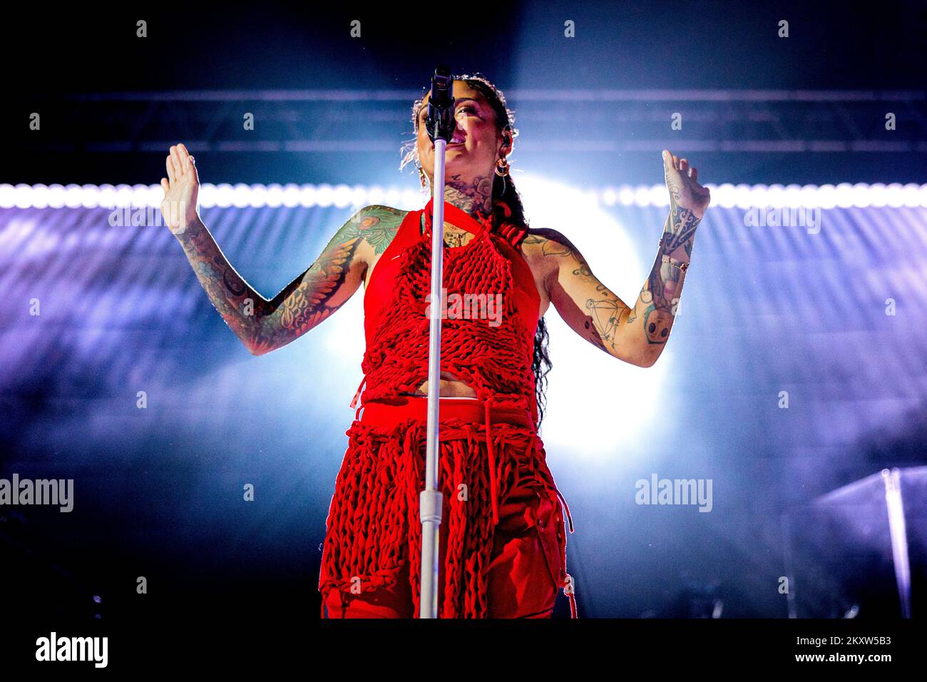 Italien 29. November 2022 Kehlani - Blue Water Road - live in Fabrique in Mailand © Andrea Ripamonti / Alamy Stockfoto